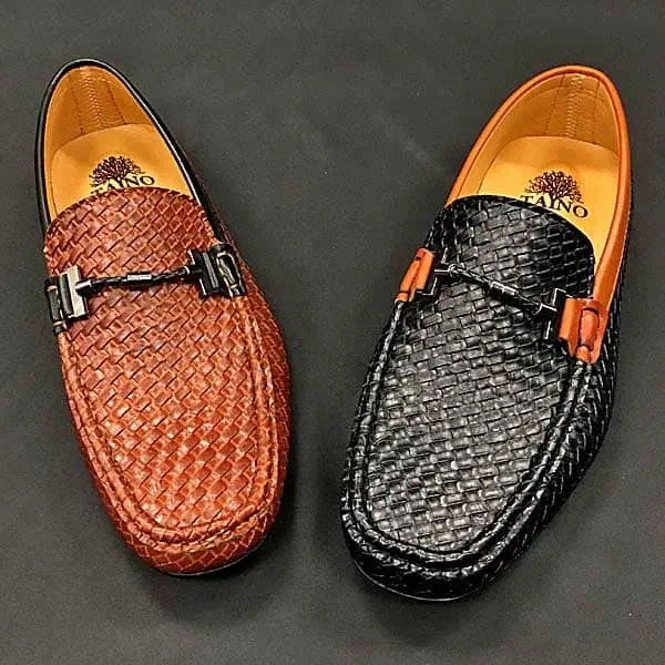 Men In Style Orlando shoes -- brown and black
