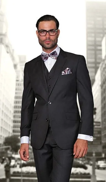 Tailored Fit suit- Black