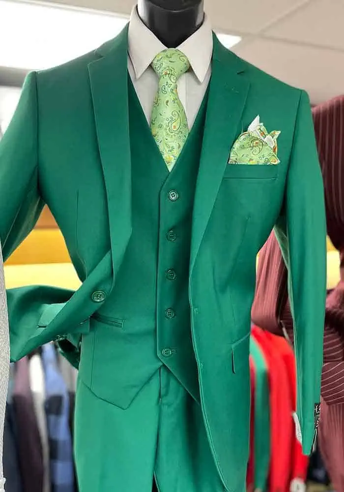 Men In Style Orlando - Green Suits