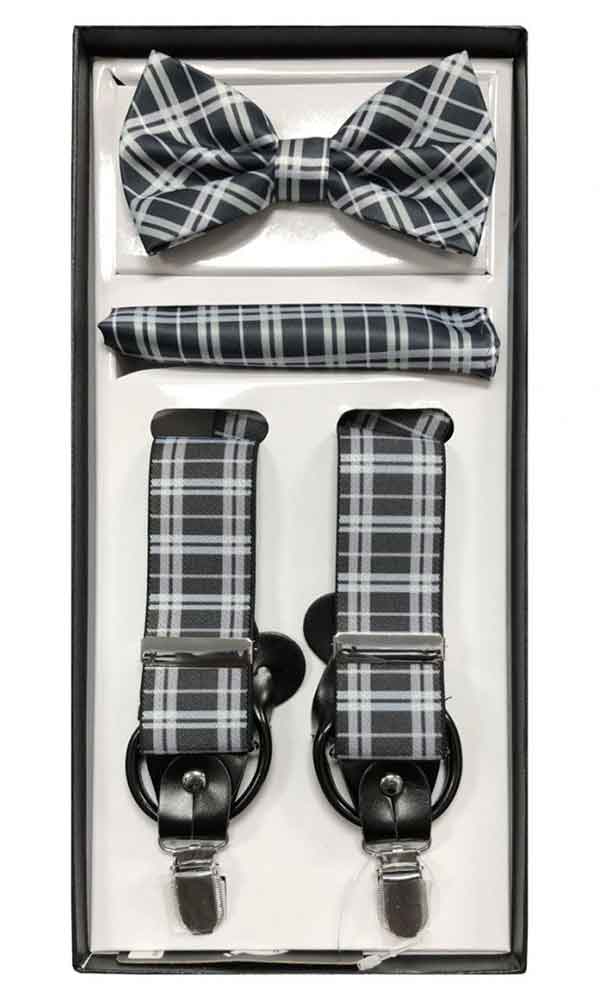 Suspender Set - Black