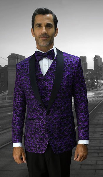 Purple Tuxedo