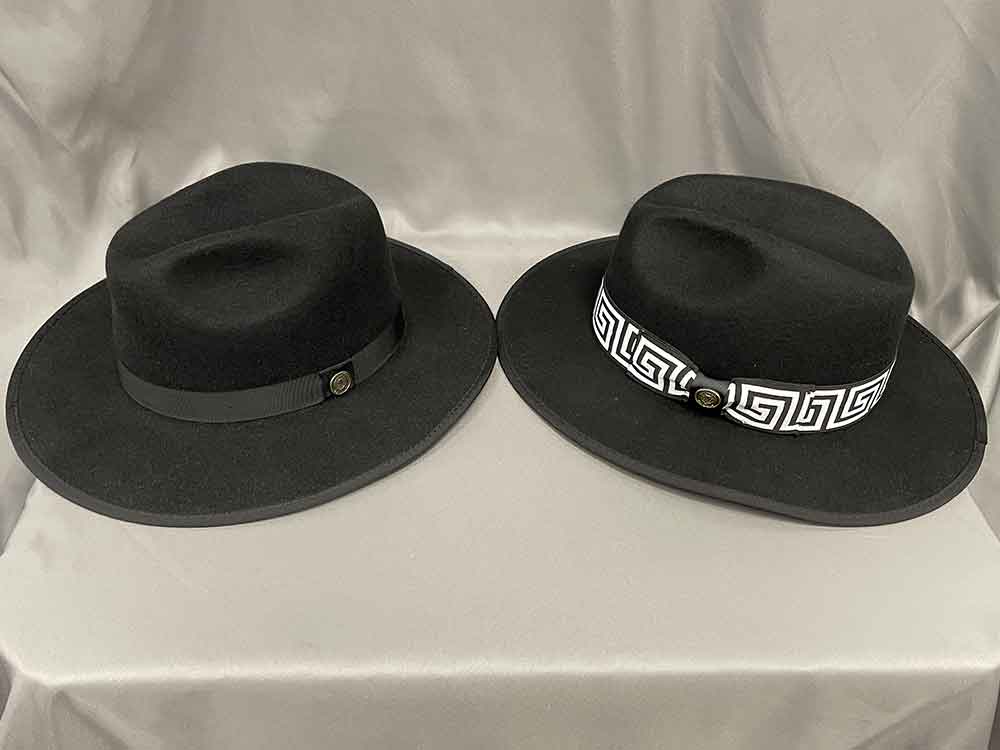 Black hats, different bands