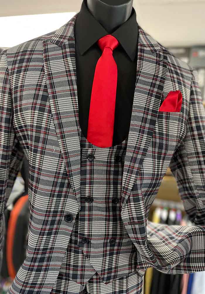 Men In Style Orlando - Black & White Suits