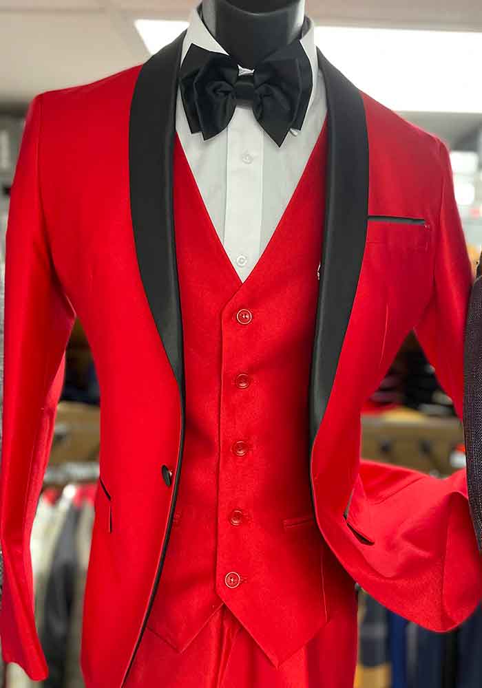 Men in Style Orlando - Red Suit