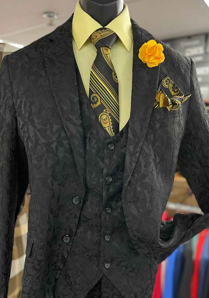 Men In Style Orlando - Black Suits