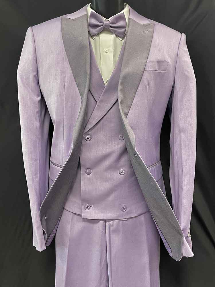 3-pc lavender suit - Men In Style Orlando