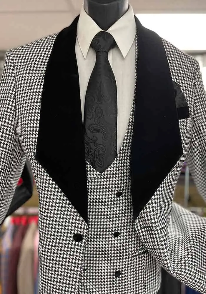 Men In Style Orlando - Black & White Suits