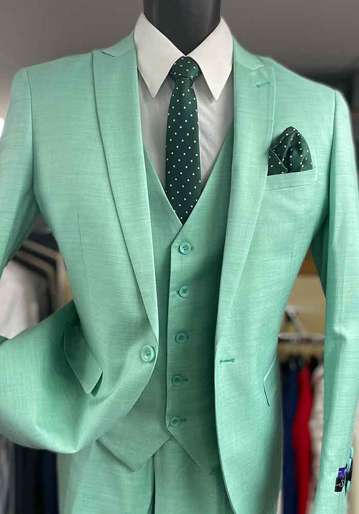 Men In Style Orlando - Green Suits