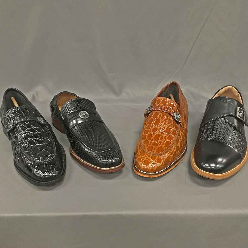 Men's dress shoes black and brown