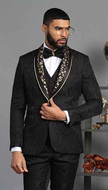 Italy-black-slim-fit-3pc-suit