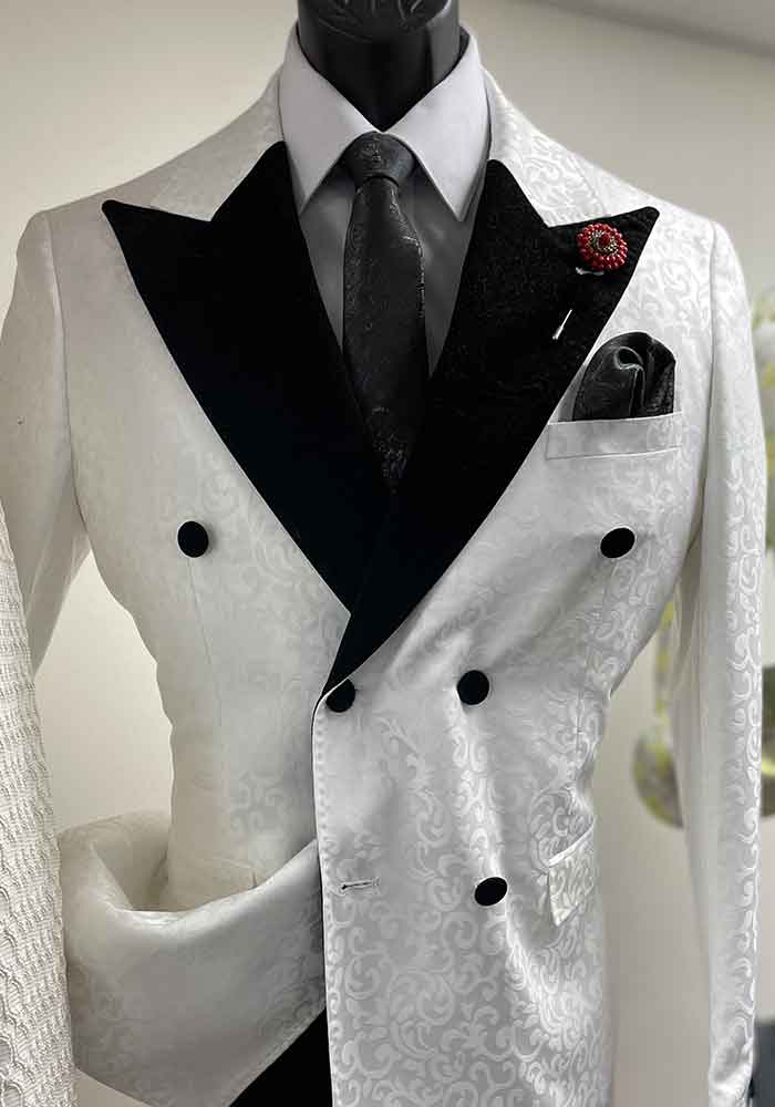 Men In Style Orlando - Black & White Suits
