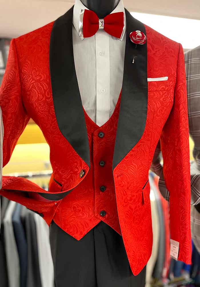 Men in Style Orlando - Red Suit