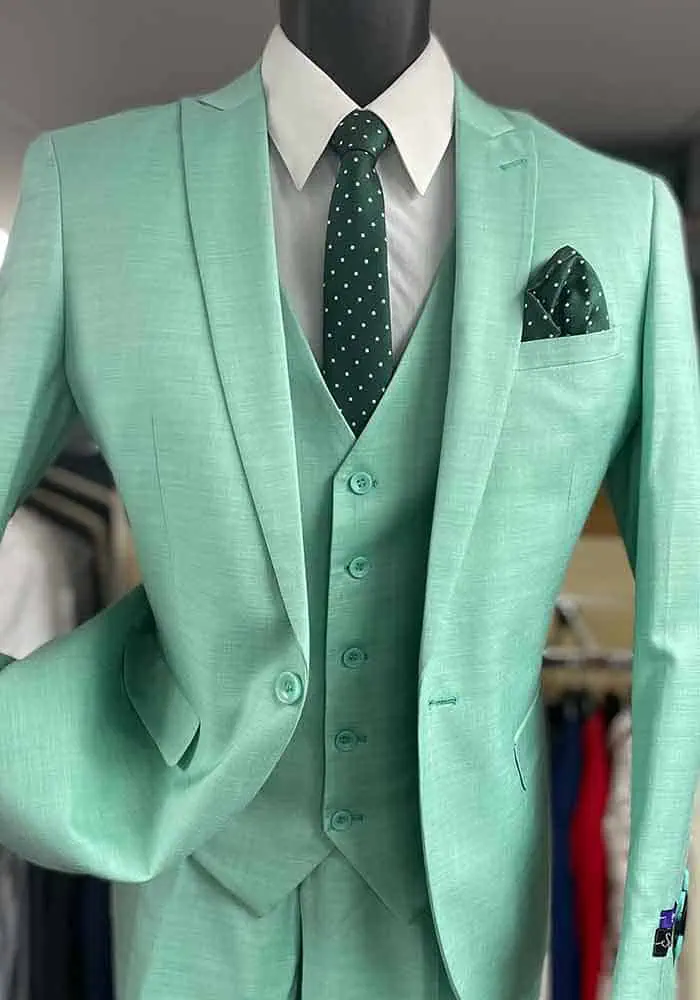 Men In Style Orlando - Green Suits